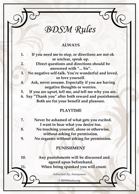 femdom rules|Making Rules With Your Submissive